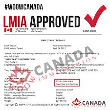 مجوز کار کانادا بدون LMIA